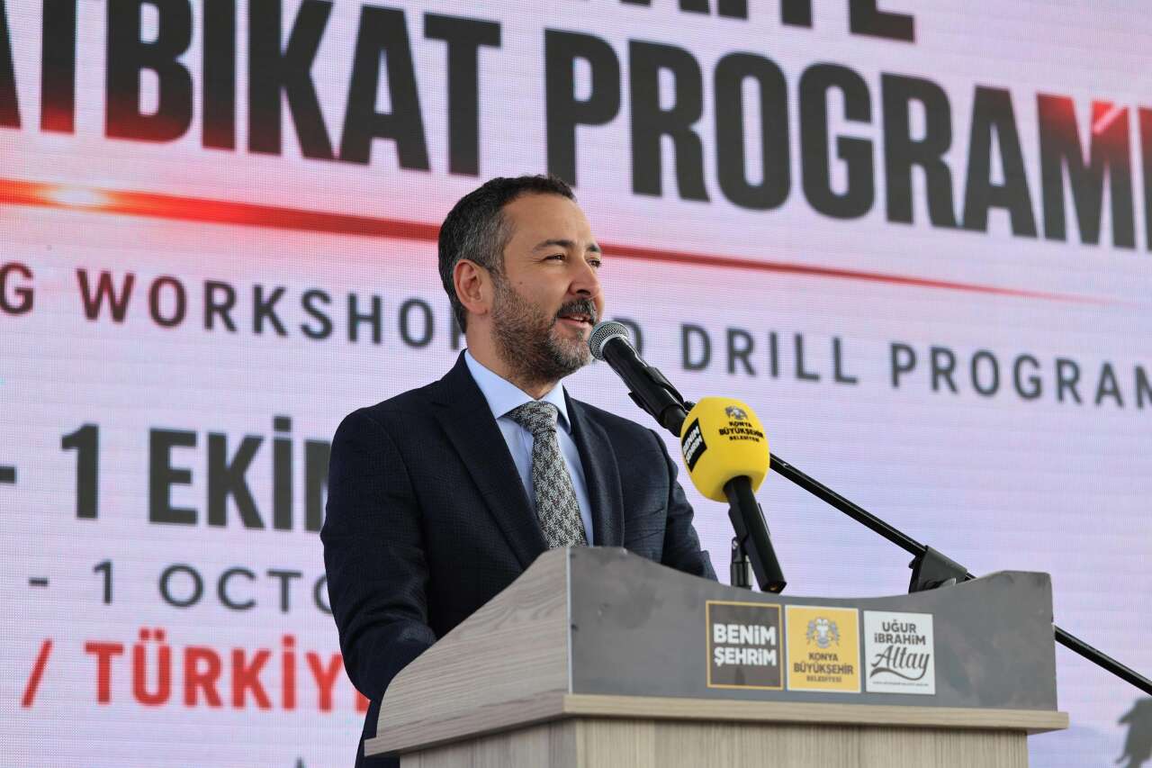 Konya’da bir ilk yaşandı! 14 ülkeden itfaiyeci nefes kesen bir operasyona imza attı 4